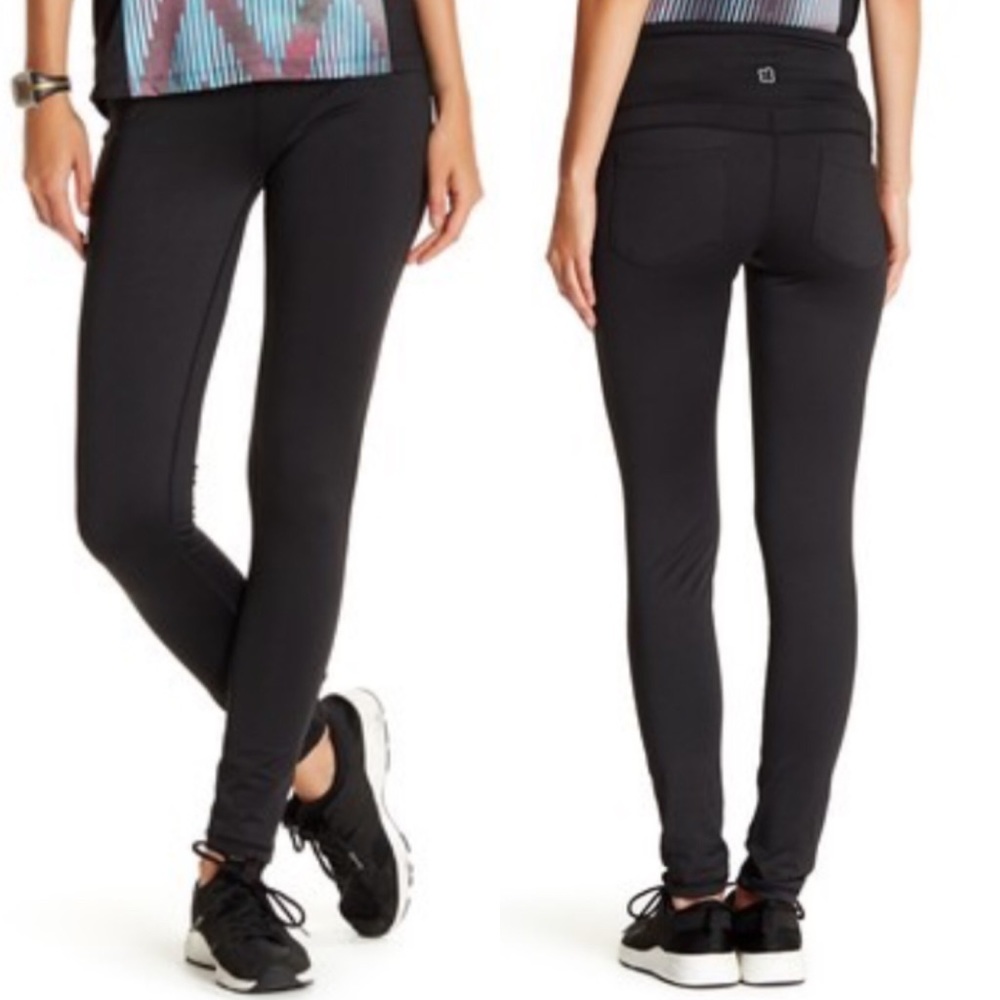 Central Park Activewear, Performance Leggings Sz M - image 2